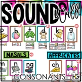 Consonant Sound Wall | Science of Reading Phonics Posters