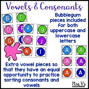 consonant vowel center sort hands on phonics activity by mrs vs