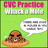 CVC Game - Whack a Mole - {Whack a Word} - An Excellent CV