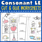 Consonant le Worksheets | Final Stable Syllable | Two Syll