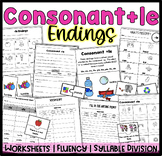 Consonant +le Endings Worksheets Activities Games Puzzles Phonics