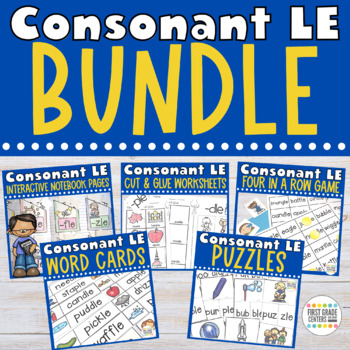 Preview of Consonant le Final Stable Syllable Bundle