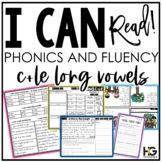 Consonant le Long Vowels Phonics, Fluency, Reading Compreh