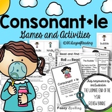 Consonant le Phonics Games and Activities for Fluency