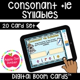 Consonant +le Syllables Final Stable BOOMCards™ 2nd Wonder