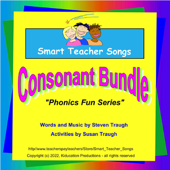 Preview of Consonants Bundle - Phonics Fun Series