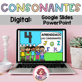 Consonants Sounds Phonics Consonantes 4 Digital PowerPoint