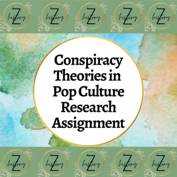 Preview of Conspiracy Theories in Pop Culture Research Assignment