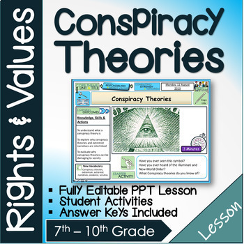 Preview of Conspiracy theories and Extremist narrative Lesson