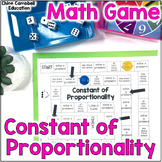 Constant of Proportionality Game - 7th Grade Math Activity