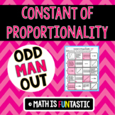 Constant of Proportionality - Odd Man Out