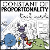 Constant of Proportionality Task Cards