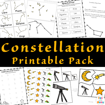 Preview of Constellation Activities Pack