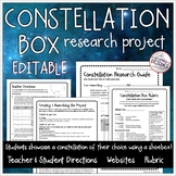 Constellation Mythology Box Project