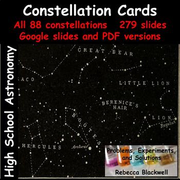 Preview of Constellation Cards