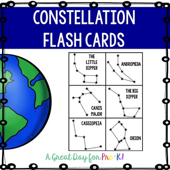 Preview of Constellation Flash Cards
