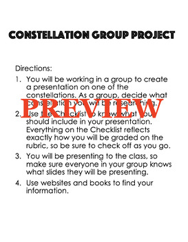 Preview of Constellation Project