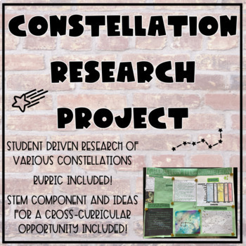 constellation research project 5th grade