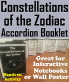 Zodiac Constellations Interactive Notebook Activity/ Folda