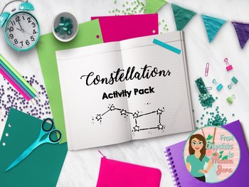 Preview of Constellations Activity Pack (Interactive Activities to Engage Students)