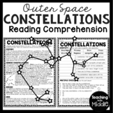Constellations Informational Text Reading Comprehension Wo
