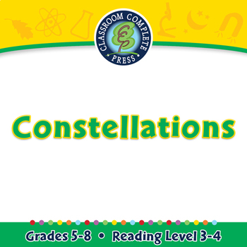 Preview of Constellations - NOTEBOOK Gr. 5-8