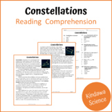 Constellations Reading Comprehension Passage and Questions - PDF