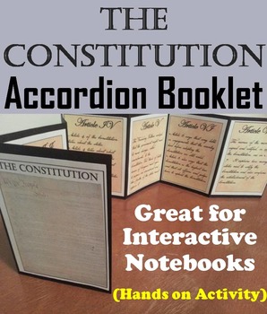 Grade 5-12 Interactive Notebook: U.S. Constitution Resource Book eBook (PDF)