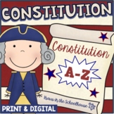 Constitution A-Z Book | Easel Activity Distance Learning