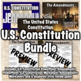 US Constitution + Amendments Bundle