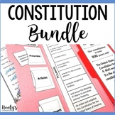 US Constitution Lapbook, Activities, and Worksheets Bundle