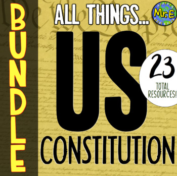 Preview of Constitution COMPLETE BUNDLE: 23 Resources, Notebooks, Activities!