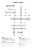 Constitution Crossword Puzzles Worksheets & Teaching Resources | TpT