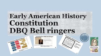 Preview of Constitution DBQ Bell Ringers