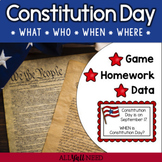 Constitution Day: A Wh- Questions Game