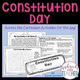 Constitution Day - Across the Curriculum Activities for the Day!