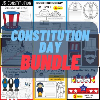 Preview of Constitution Day Activities BUNDLE