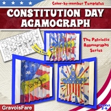 Constitution Day Activity Craft: U.S. Constitution Agamogr