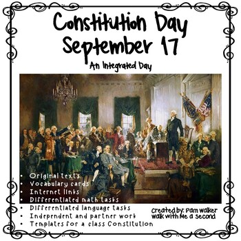 Preview of Constitution Day Activities for K-3