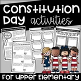 Constitution Day Activities for Upper Elementary Math, Rea