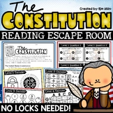 Constitution Day Activity Reading Comprehension Escape Roo