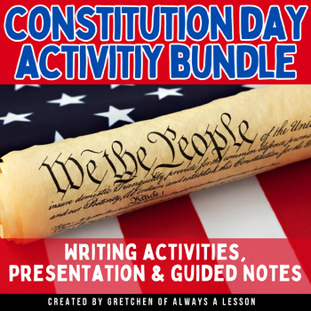 Preview of Constitution Day Activity Bundle