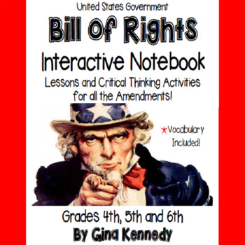 Preview of Bill of Rights Lessons and Activities for all the Amendments!