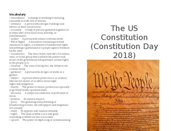 Preview of Constitution Day Booklet