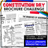 Constitution Day Brochure Unit for Grades 4+ | ZERO PREP