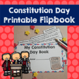 Constitution Day Close Reading Printable Activity Flipbook