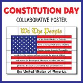 Constitution Day Collaborative Poster Art Coloring pages, 