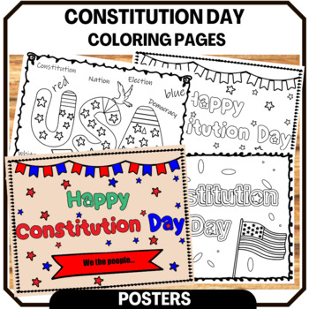Preview of Constitution Day Coloring Pages