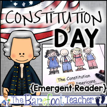 Preview of Constitution Day Emergent Reader
