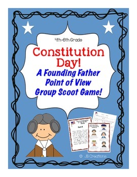 Preview of Constitution Day Inferencing Scoot Game (3rd-4th-5th-6th)
